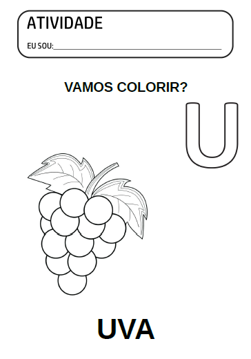 Confira diversas atividades com a Letra U para colorir, pintar e imprimir. São lindas atividades prontas grátis de educação infantil para colorir, pintar e imprimir o pdf com a vogal U DE URSO