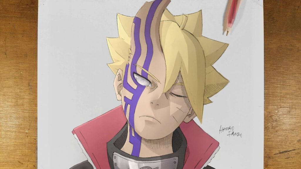 Aprenda como desenhar o Boruto com Karma com este guia completo! Capture a transformação épica do jovem ninja com este passo a passo fácil.