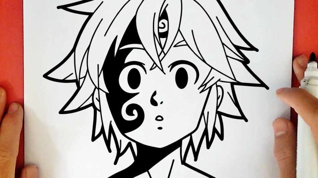 Aprenda como desenhar o Meliodas dos Sete Pecados Capitais e descubra técnicas que tornarão seu desenho incrível!