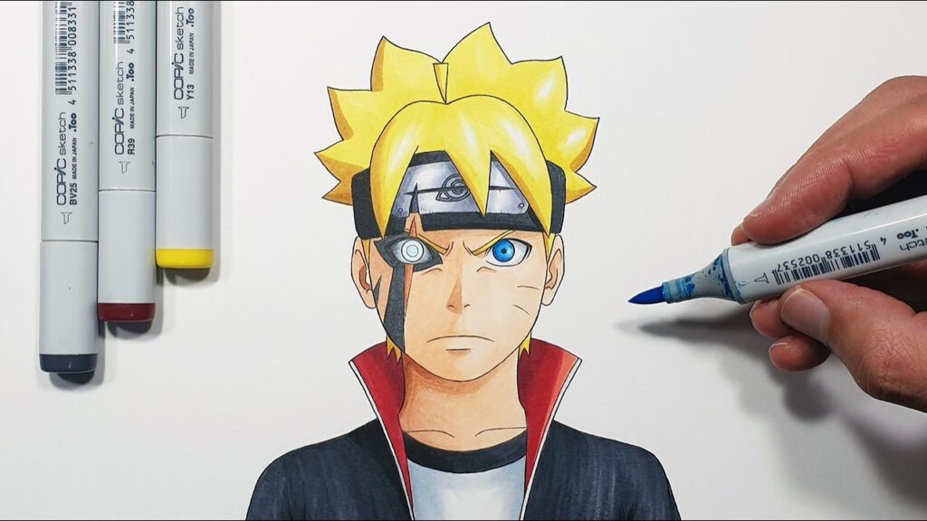 Aprenda como desenhar o Boruto Uzumaki com este passo a passo fácil! Capture o estilo único do jovem ninja da série Boruto.