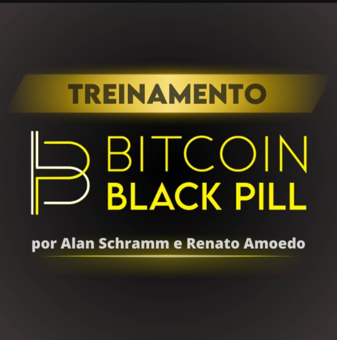 O Treinamento Bitcoin Black Pill é a sua oportunidade de escapar do sistema corrupto atual e participar da maior transferência de riqueza da história da humanidade.

Ministrado pelos renomados e confiáveis especialistas brasileiros Alan Schramm e Renato Amoedo, esse treinamento oferece informações valiosas e confiáveis sobre o cenário corrupto que impera o mundo hoje e conceitos básicos sobre economia e bitcoin, porque você deve comprar bitcoin, como e quando você deve comprar bitcoin e como operar bitcoin com seguraça para ser finalmente e verdadeiramente próspero e livre!

Conteúdo extremamente didático, simples e indicado para todas as idades e todos os 