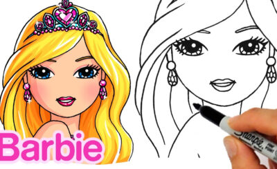 Explore nosso desenho para colorir da Barbie e solte a imaginação com cenas cheias de estilo e diversão, perfeitas para todas as idades!