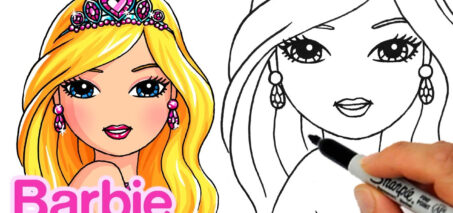 Explore nosso desenho para colorir da Barbie e solte a imaginação com cenas cheias de estilo e diversão, perfeitas para todas as idades!