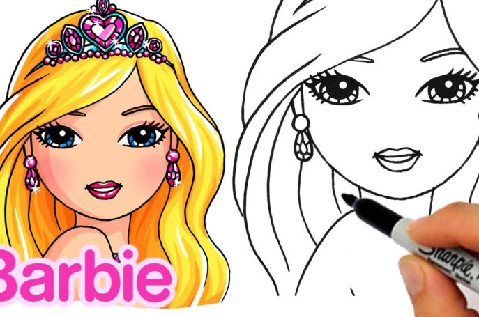 Explore nosso desenho para colorir da Barbie e solte a imaginação com cenas cheias de estilo e diversão, perfeitas para todas as idades!